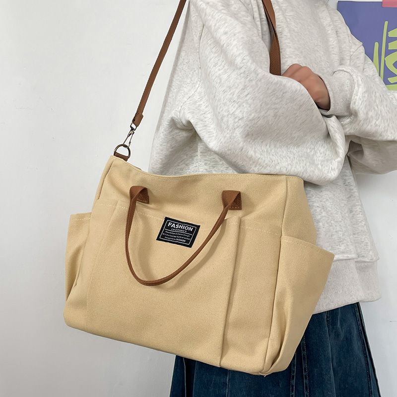 Women'S Bags For Work - Bolsa tote de lona grande para