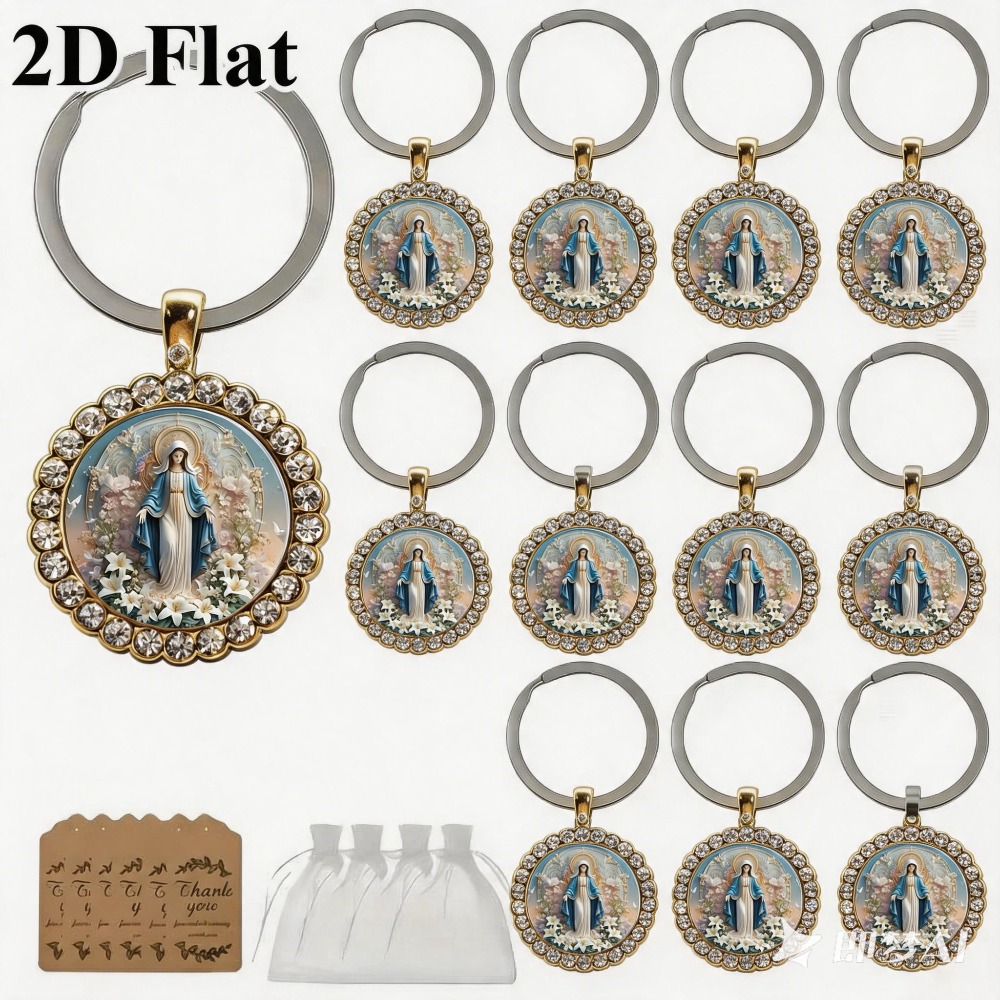 Women Bags For Eid - 10/20/40 Conjuntos de Chaveiros de Strass