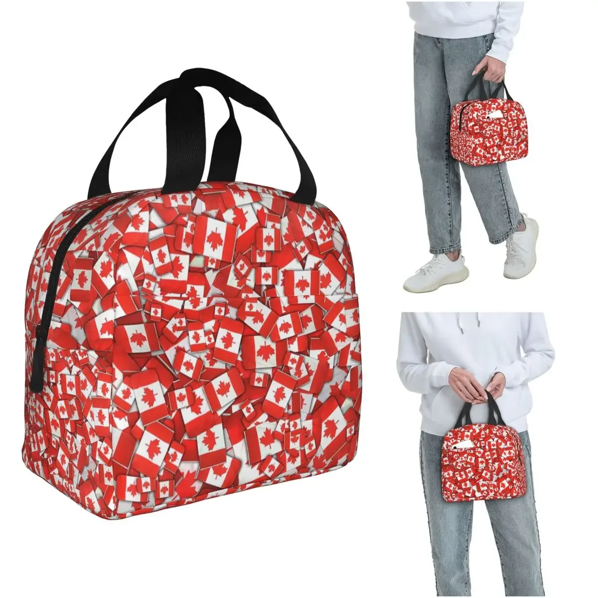Women Bags In Canada - Bolsa Térmica para Almoço com Padrão