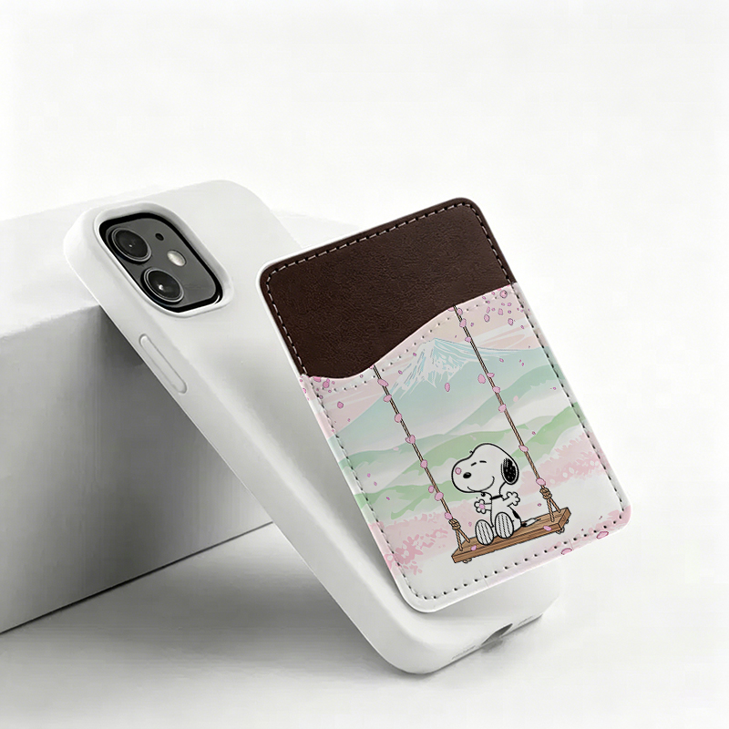 Women Bags Polene - Suporte de Cartão para Celular Snoopy,