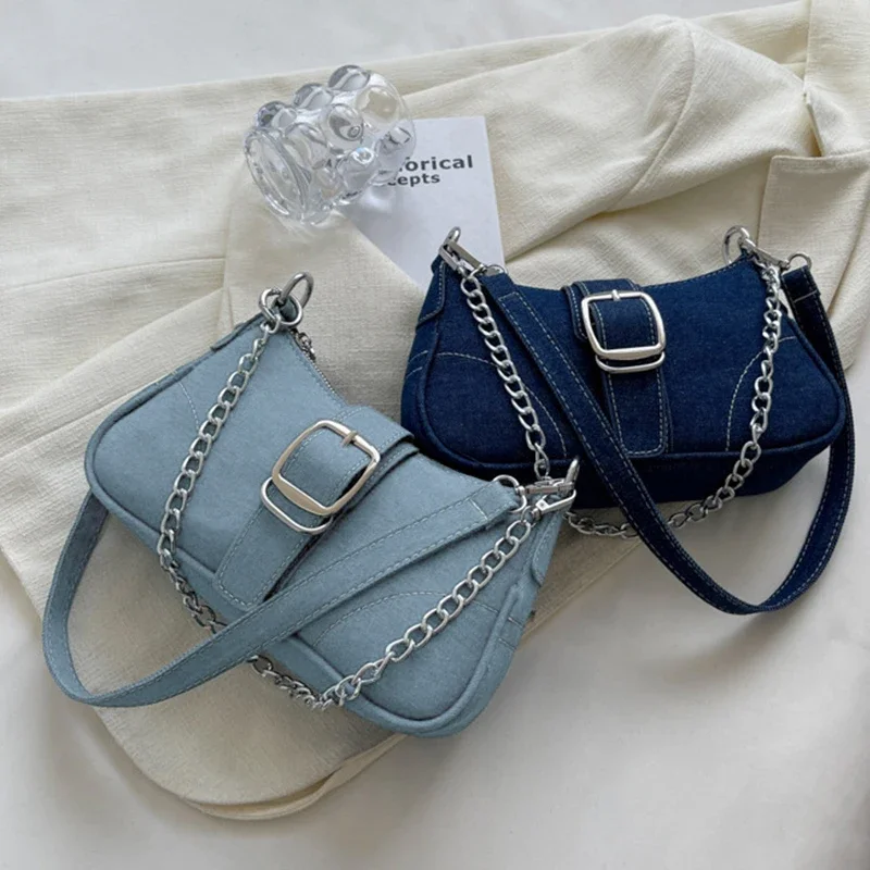 Bolsa jeans feminina de design - Women Bags Jeans avaliação e preço
