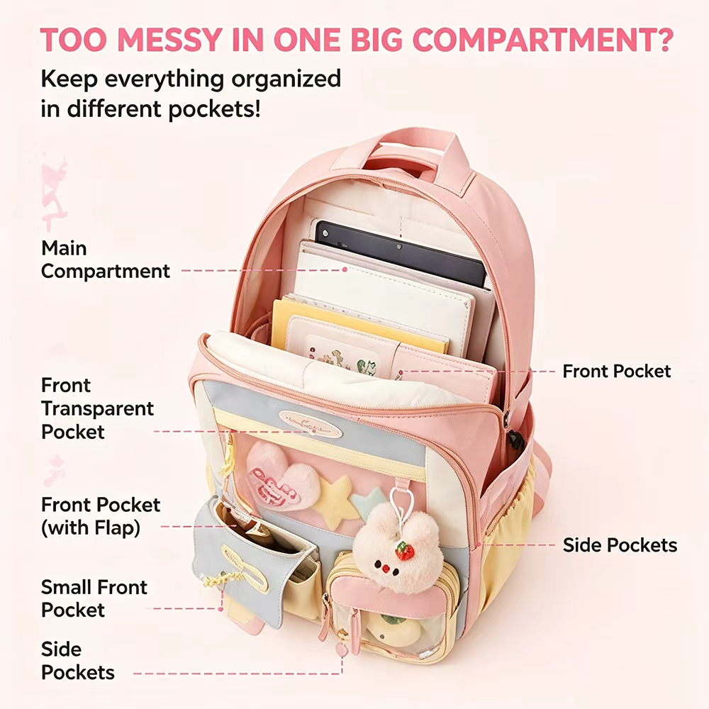 Mochila para Meninas, Bonita e - Women Bags Polene avaliação e preço