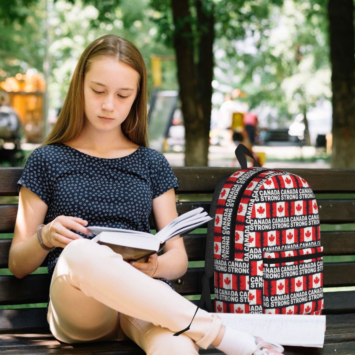 Mochila escolar canadense resi - Women Bags In Canada avaliação e preço