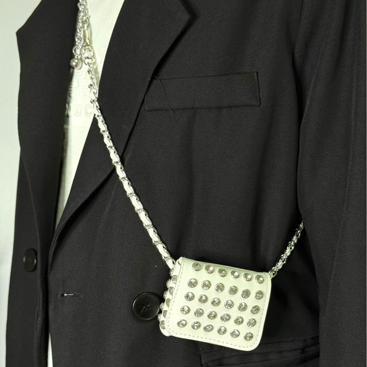 Moda rebite mini cintura bolsa - Women Bags Jeans avaliação e preço