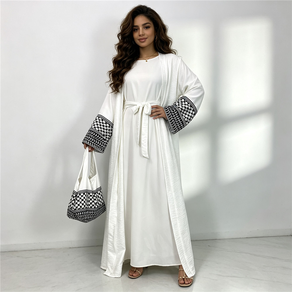 Abaya Aberta na Frente para o  - Women Bags For Eid avaliação e preço