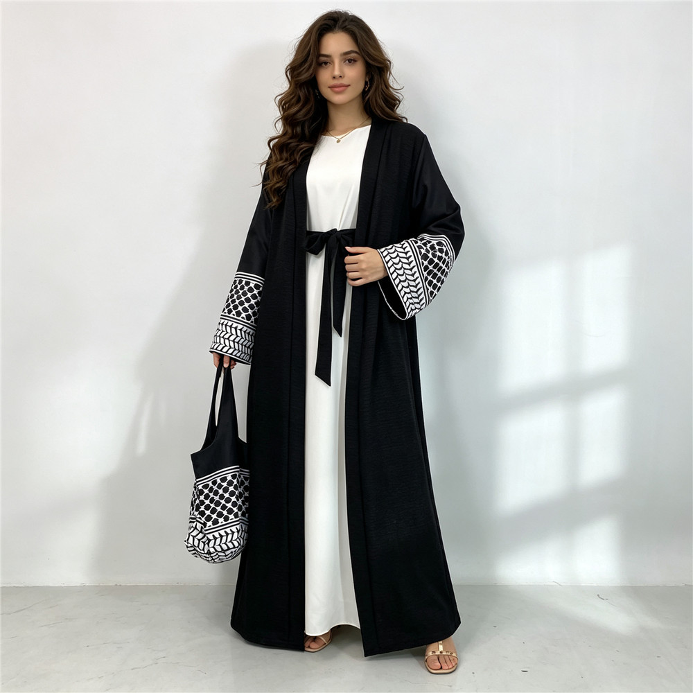 Abaya Aberta na Frente para o  - Women Bags For Eid avaliação e preço