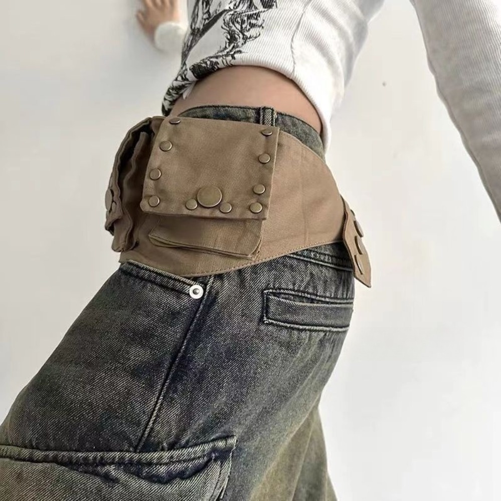 Cinto de Liga Grunge Moderno c - Women Bags Jeans avaliação e preço