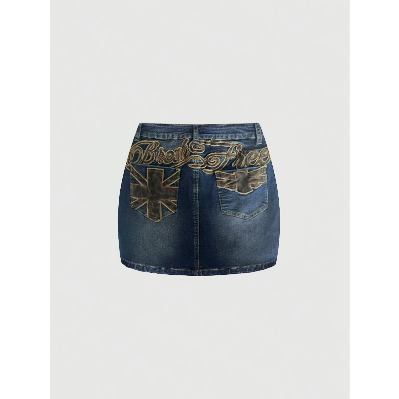 Saia Curta Jeans Retrô de Verã - Women Bags Jeans avaliação e preço