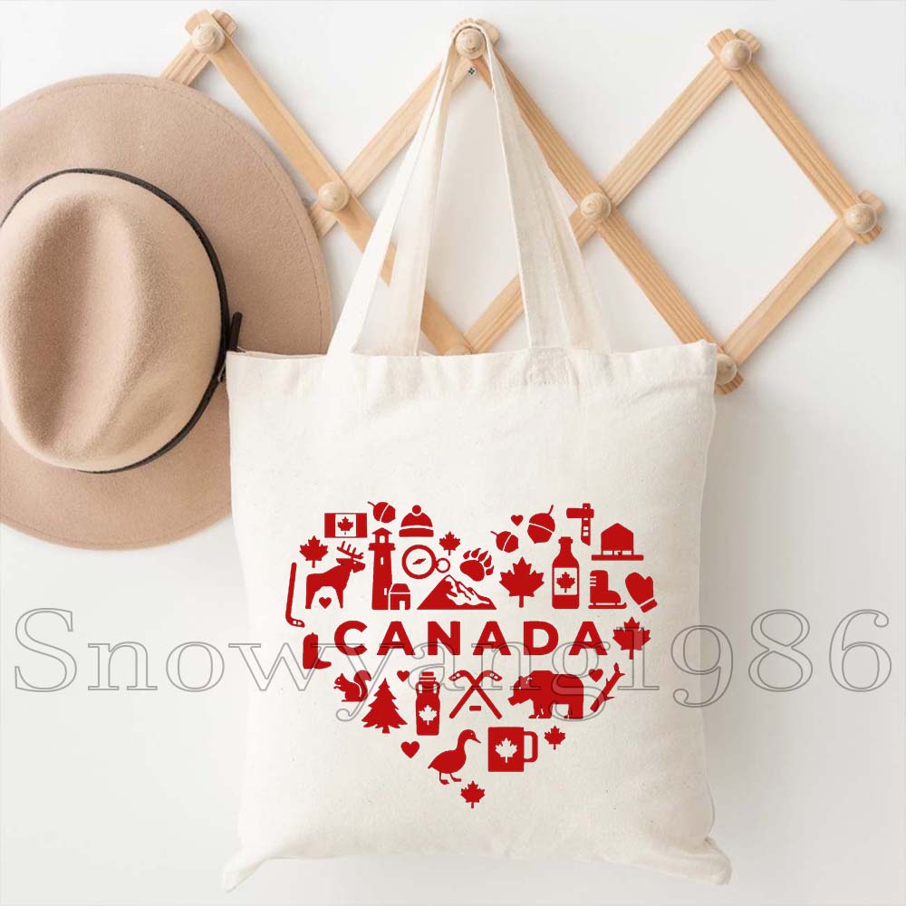 Canadá mapa bandeira feliz can - Women Bags In Canada avaliação e preço