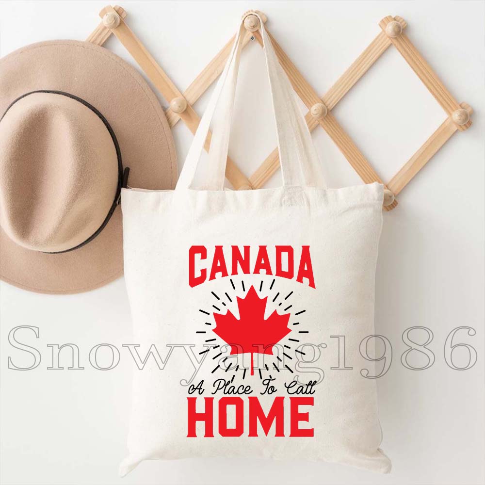 Canadá mapa bandeira feliz can - Women Bags In Canada avaliação e preço