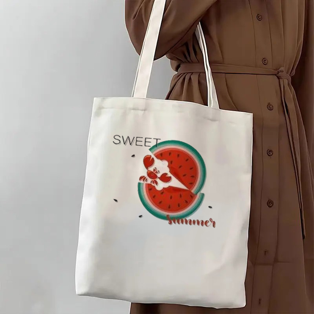 Bolsa gráfica com estampa de i - Women Bags For Office Use avaliação e preço