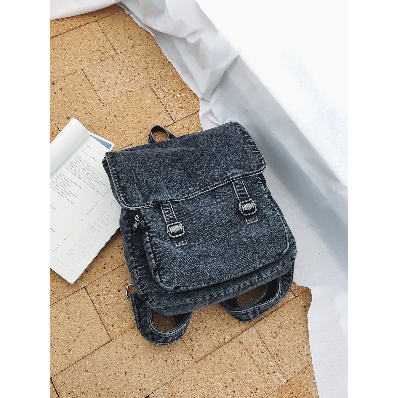 Mochila Vintage de Jeans para  - Women Bags Jeans avaliação e preço