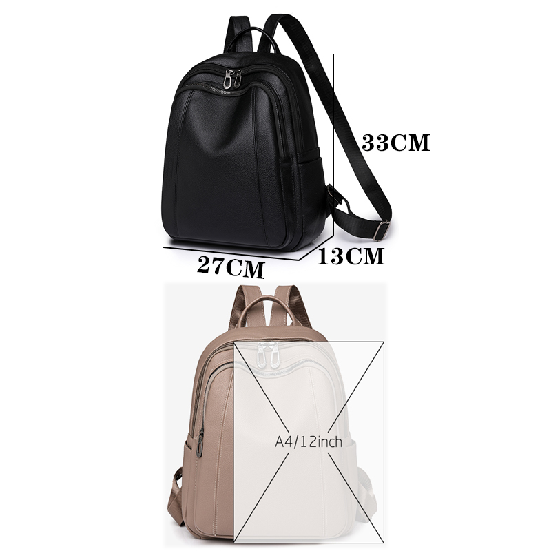 Mochila de couro de alta quali - Women'S Xl Bags avaliação e preço