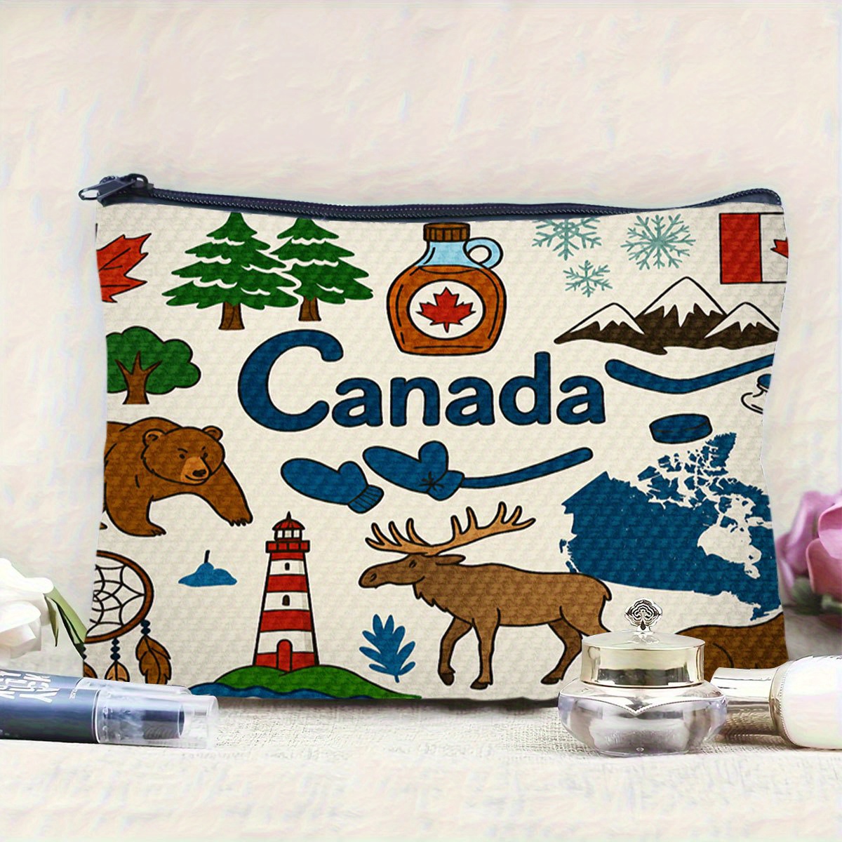 Uma bolsa cosmética temática d - Women Bags In Canada avaliação e preço