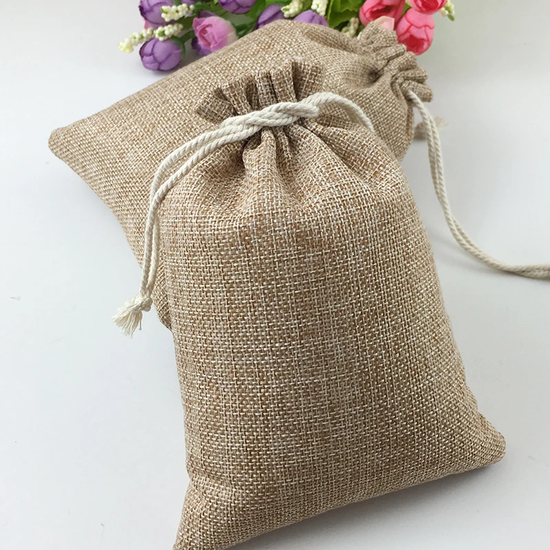 60 pçs sacos de juta de casame - Women Bags For Eid avaliação e preço