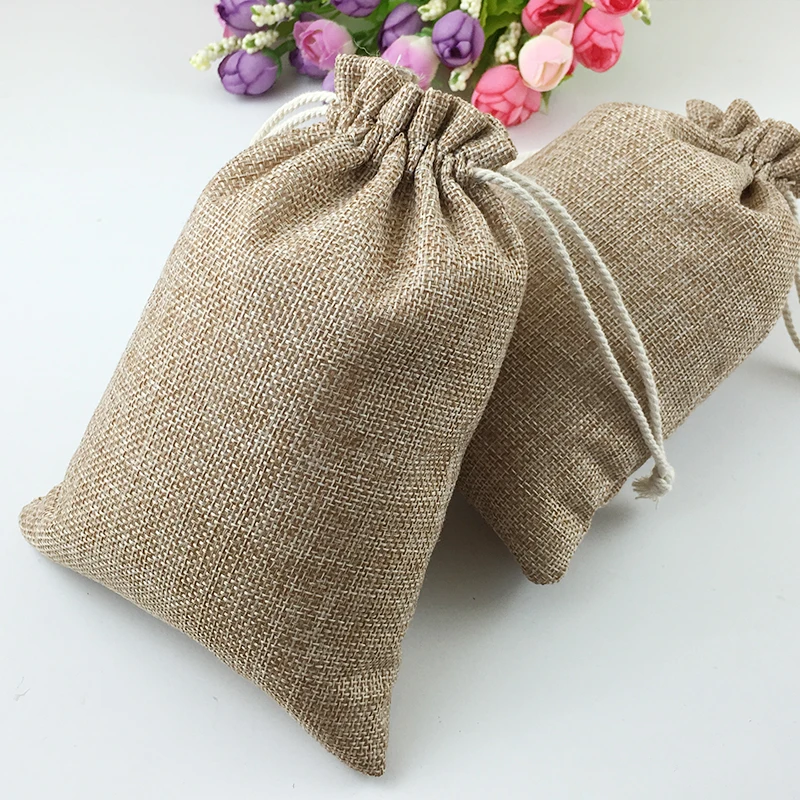 60 pçs sacos de juta de casame - Women Bags For Eid avaliação e preço