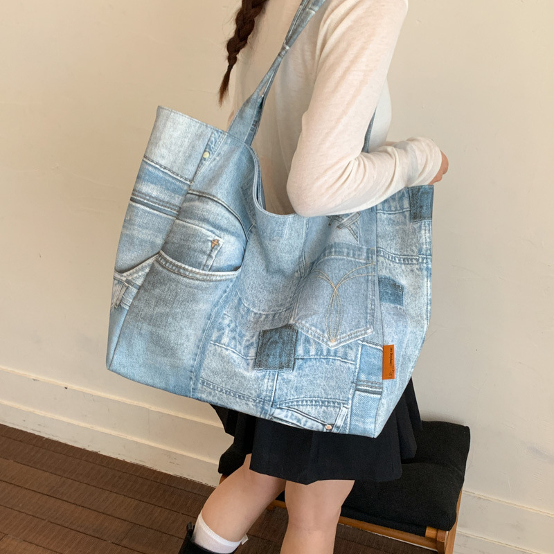 Bolsa Jeans SHELKSBAG para Mul - Women Bags Jeans avaliação e preço