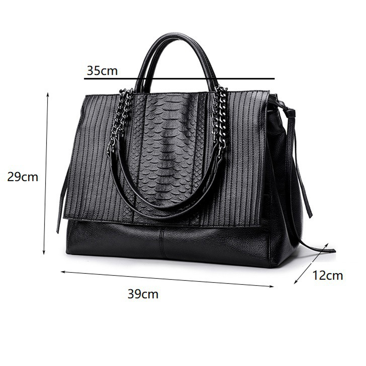 Bolsa tote elegante com zíper, - Women'S Bags For Work avaliação e preço