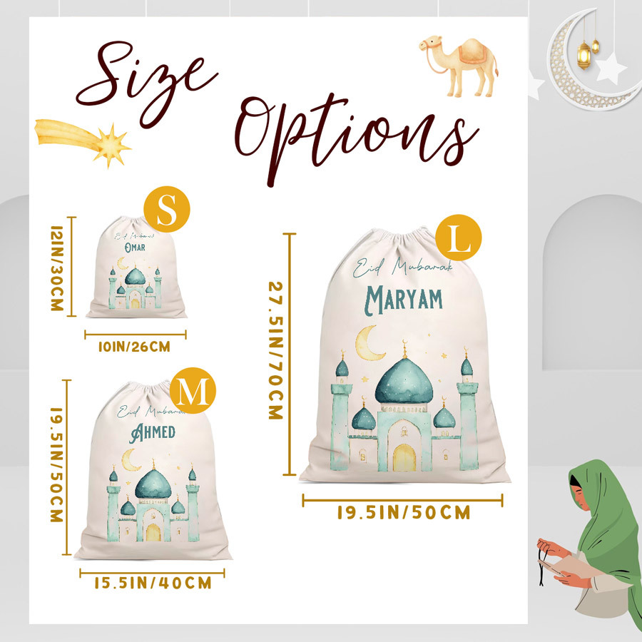 Sacolas de Presente Personaliz - Women Bags For Eid avaliação e preço