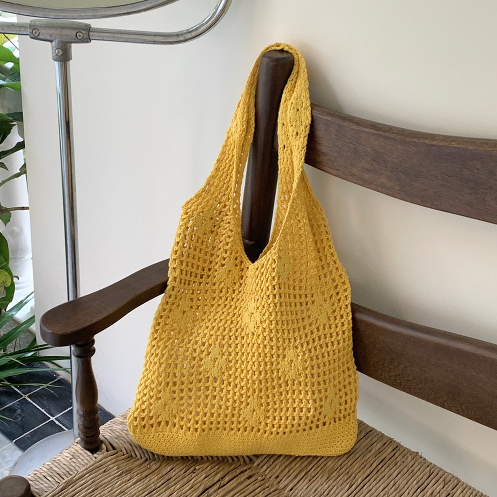 Bolsa de Crochê Artesanal Vaza - Women'S Xl Bags avaliação e preço