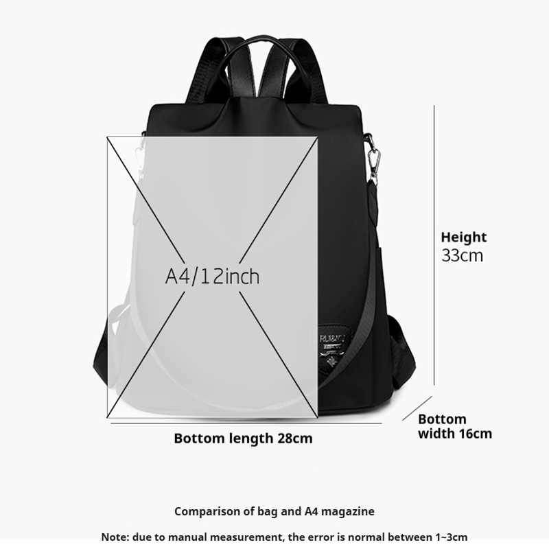 Mochila feminina antifurto, mo - Women'S Xl Bags avaliação e preço
