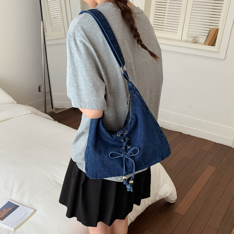 Bolsa transversal de ganga, um - Women Bags Jeans avaliação e preço